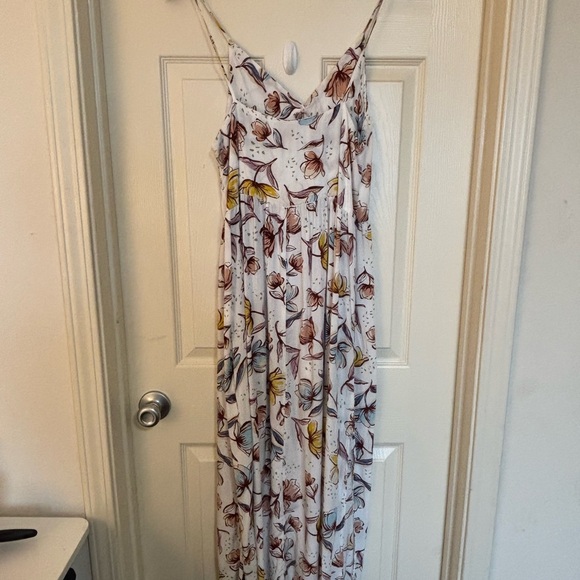 Final Touch Floral Maxi Dress Romantic Cottagecore Spaghetti Strap Dress Size M - Picture 6 of 6